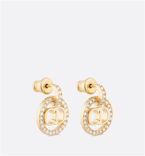 boucles d'oreilles clair de lune dior|Boucles d'oreilles Clair D Lune Métal finition dorée et  .